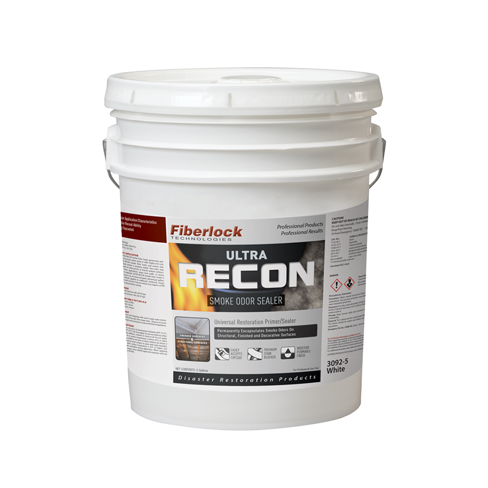 Fiberlock RECON ULTRA Smoke Odour Sealer – White 19L