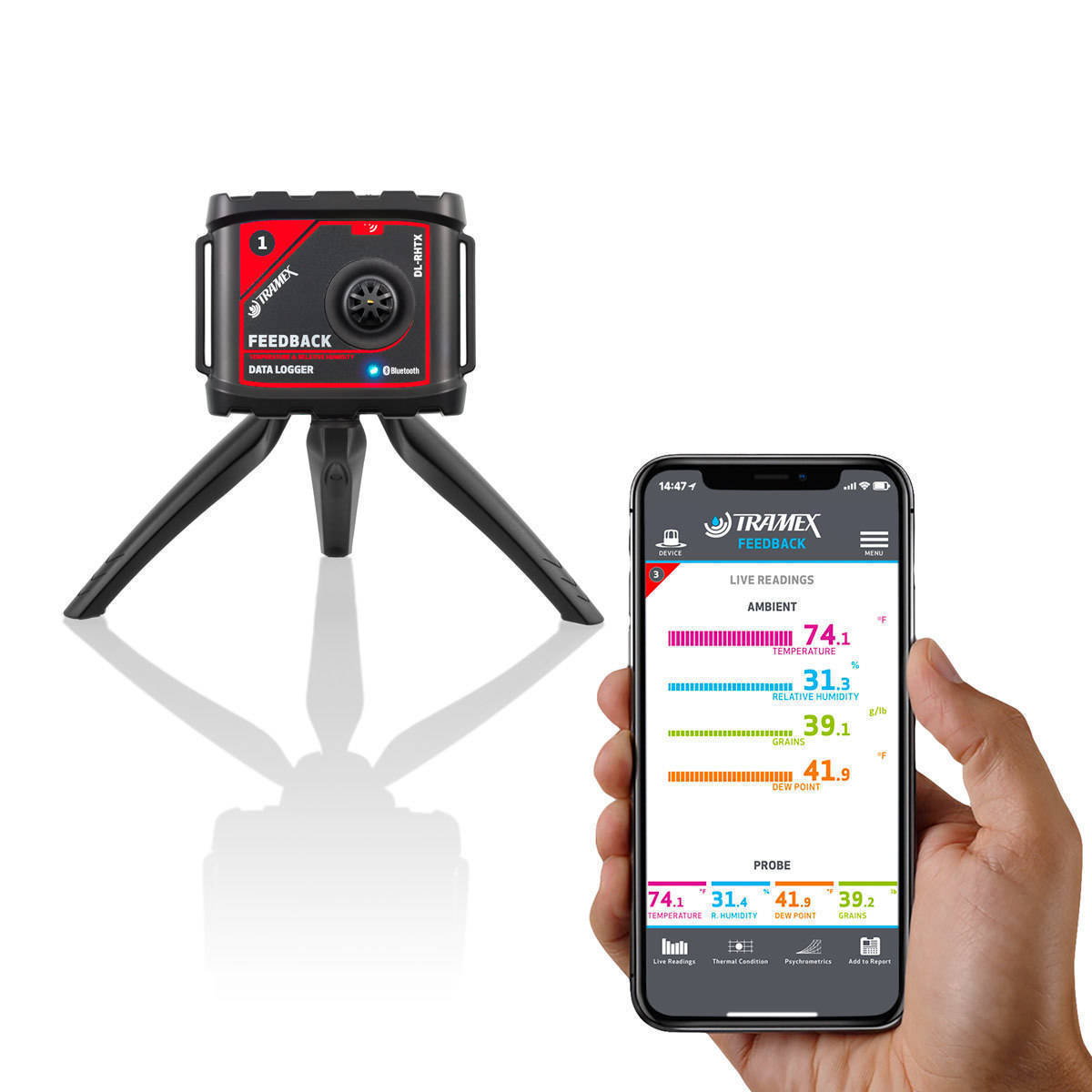 Datalogger - Ambient (& RH readings with optional RH probes) - Image 3