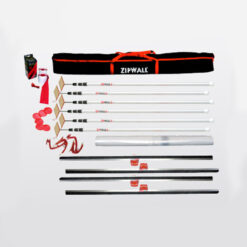 ZipWall Complete Seal - 6 x Spring-loaded Poles Pack