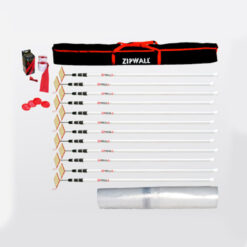 ZipWall Mega Contractor – 12 x Spring-loaded Poles Kit