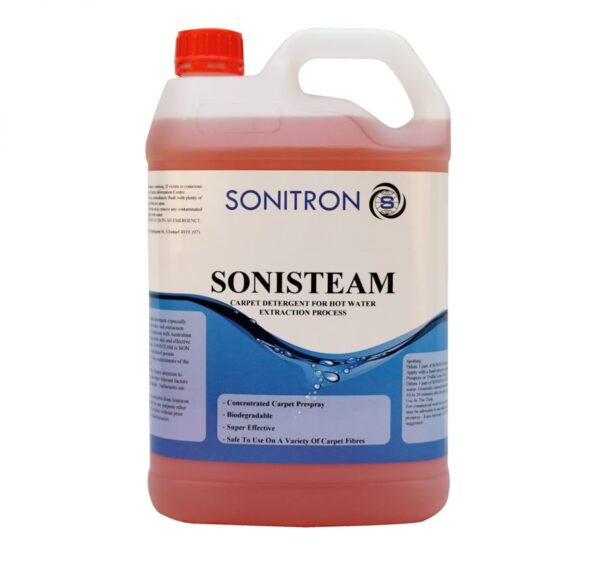 Sonitron Sonisteam – Versatile 3-Way Carpet Prespray Cleaning Solution