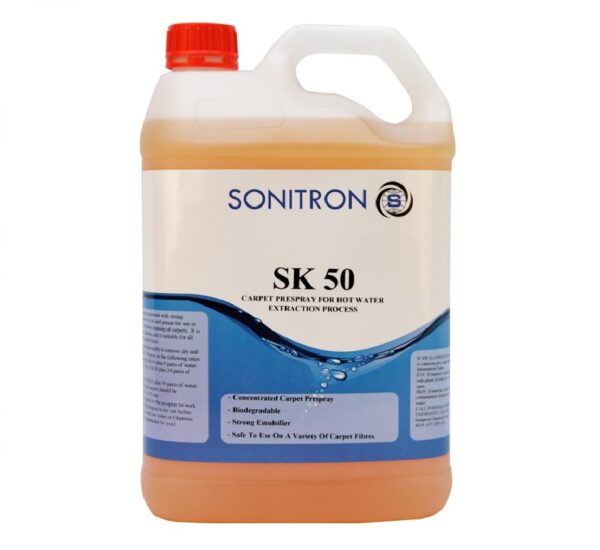 Sonitron SK50  – High-Performance Prespray Carpet Cleaning Solution