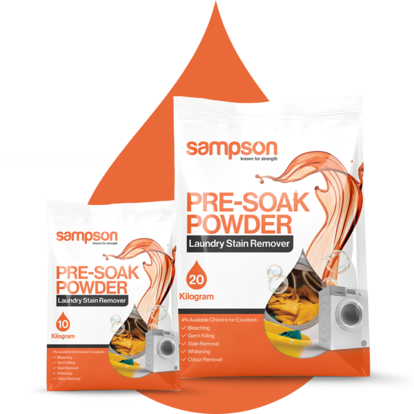 Sampson – Presoak – Chlorine-Releasing Bleaching & Stain Removal Powder