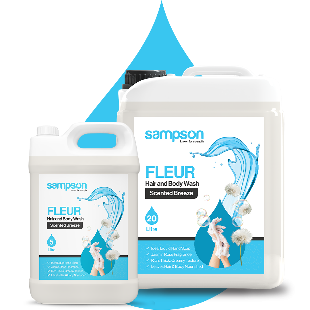 Sampson - Fleur Scented Breeze Hair and Body Wash - Premium Cleansing Solution