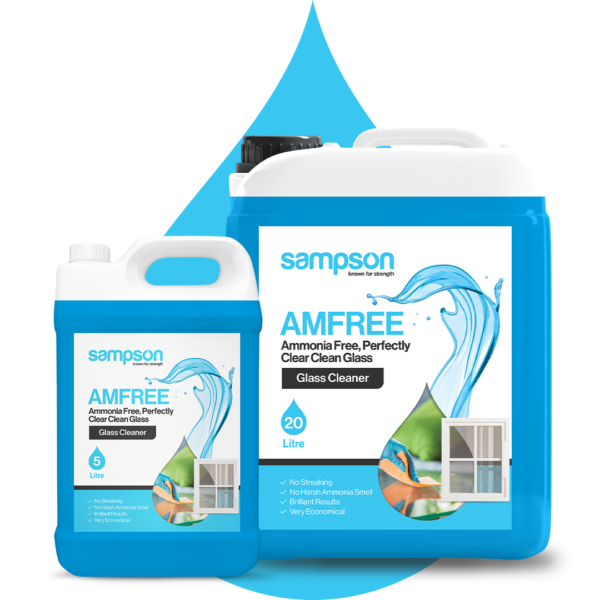 Sampson – Amfree – Solvent-Based Glass & Surface Cleaner