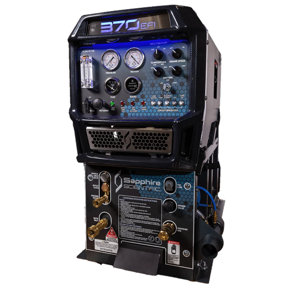 Sapphire Scientific 370 EFI Truckmounted Carpet Cleaning Machine – Professional High-Performance Cleaner