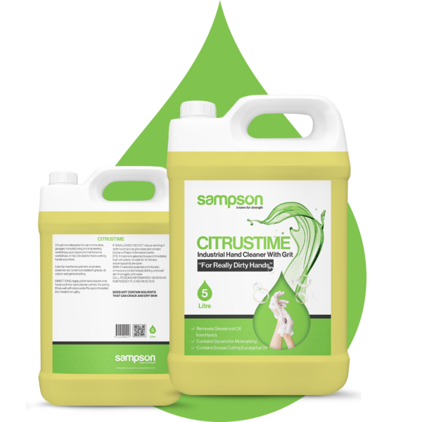 Sampson – Citrus Time – Heavy Duty Grit Hand Cleaner Litter