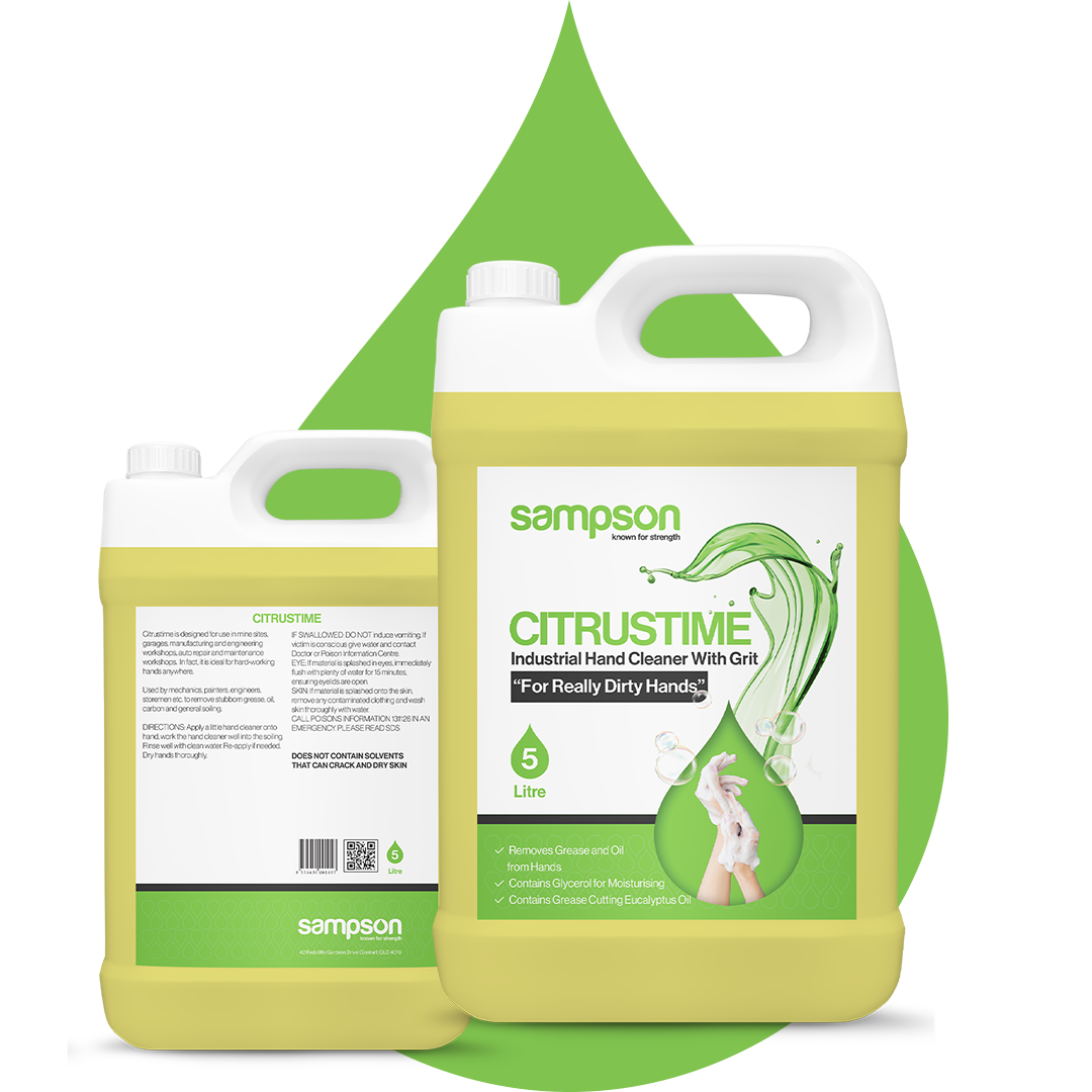 Sampson - Citrus Time – Heavy Duty Grit Hand Cleaner Litter