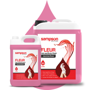 Sampson - Fleur Jasmine Rose Hair and Body Wash - Premium Cleansing Solution
