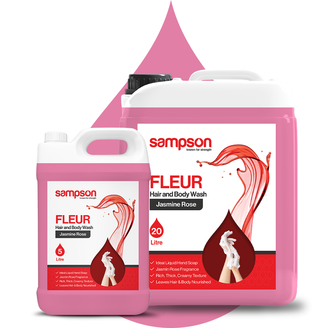 Sampson - Fleur Jasmine Rose Hair and Body Wash - Premium Cleansing Solution