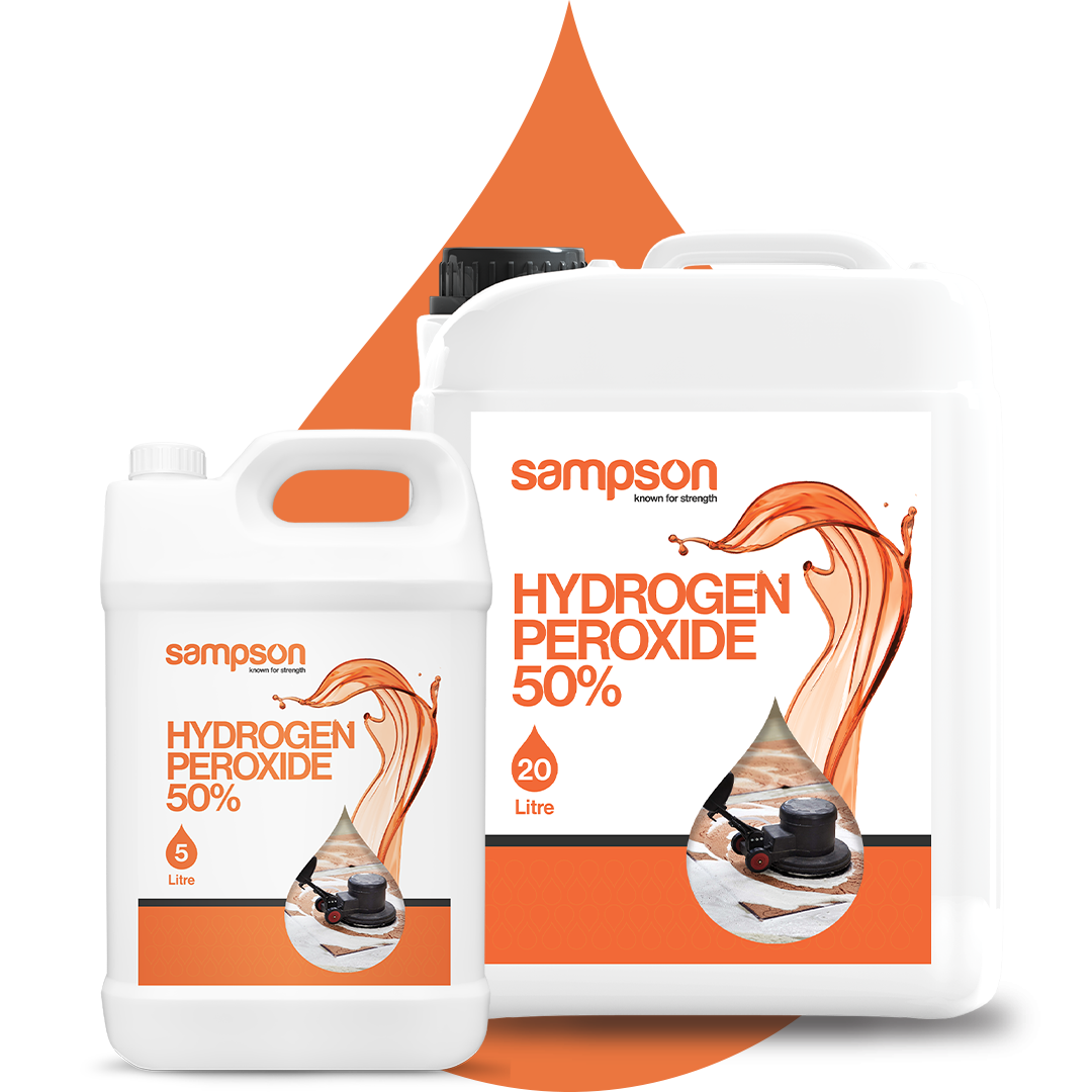 Sampson - Hydrogen Peroxide 50% – High-Strength Oxidising Solution