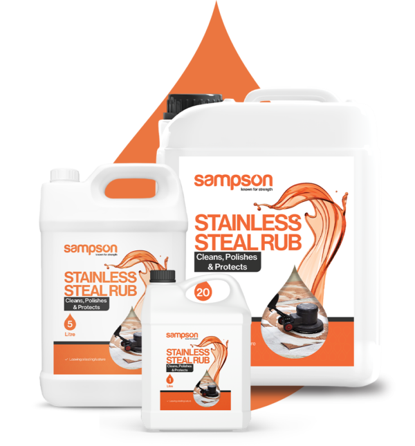 Sampson – Stainless Steel Rub – Surface Cleaner & Polisher
