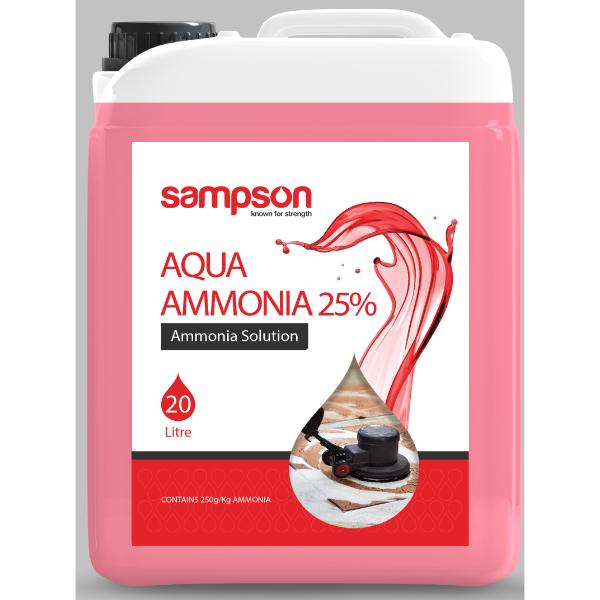 Sampson - Ammonia 25% - Powerful Alkaline Cleaning & pH Regulation Solution