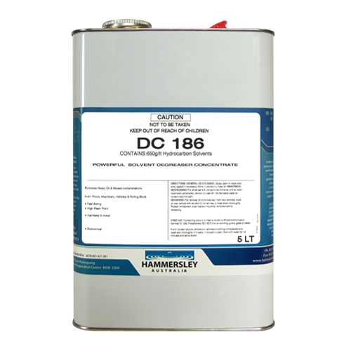 xHammersley – DC186 – Heavy Duty Solvent Degreaser – 20 L Tin – Fast‑Acting, Non‑Conductive
