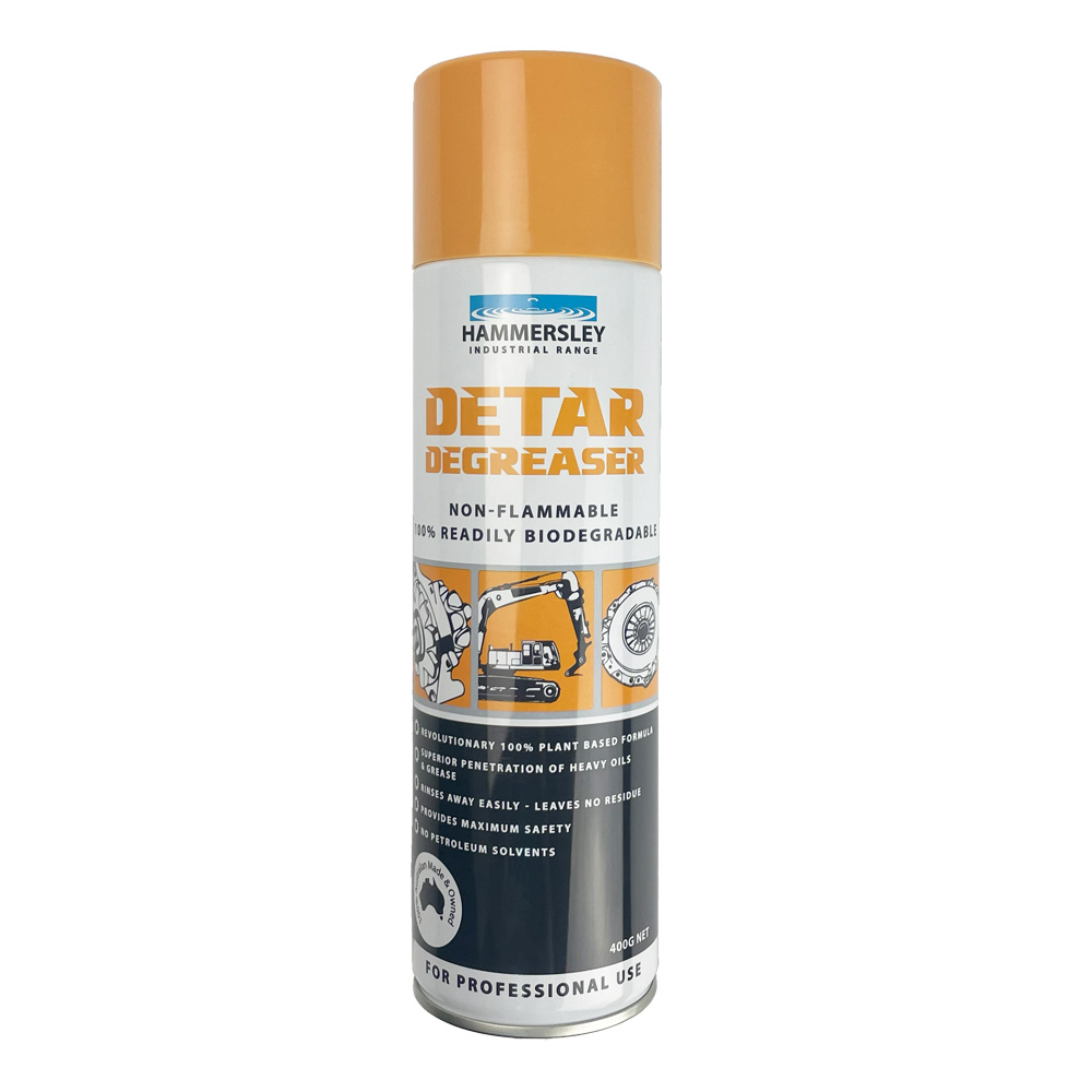 Hammersley Detar – Blackjack & Bitumen Heavy Duty Degreaser – Non-Flammable – Plant-Based