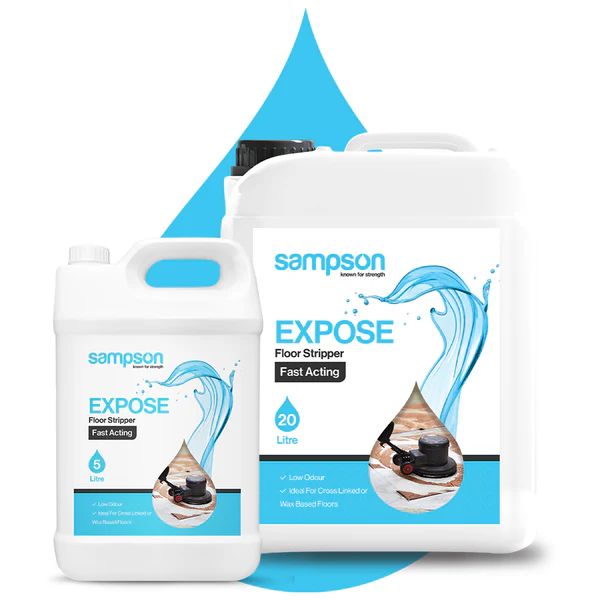 Sampson - Expose Floor Stripper Fast Acting - Rapid Floor Finish Remover