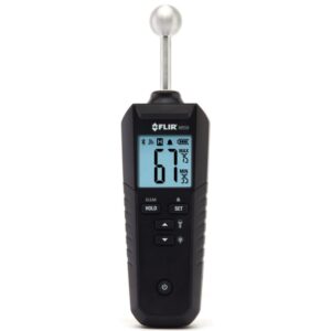 FLIR - MR59 Ball Probe Moisture Meter - Pinless with Bluetooth Connectivity