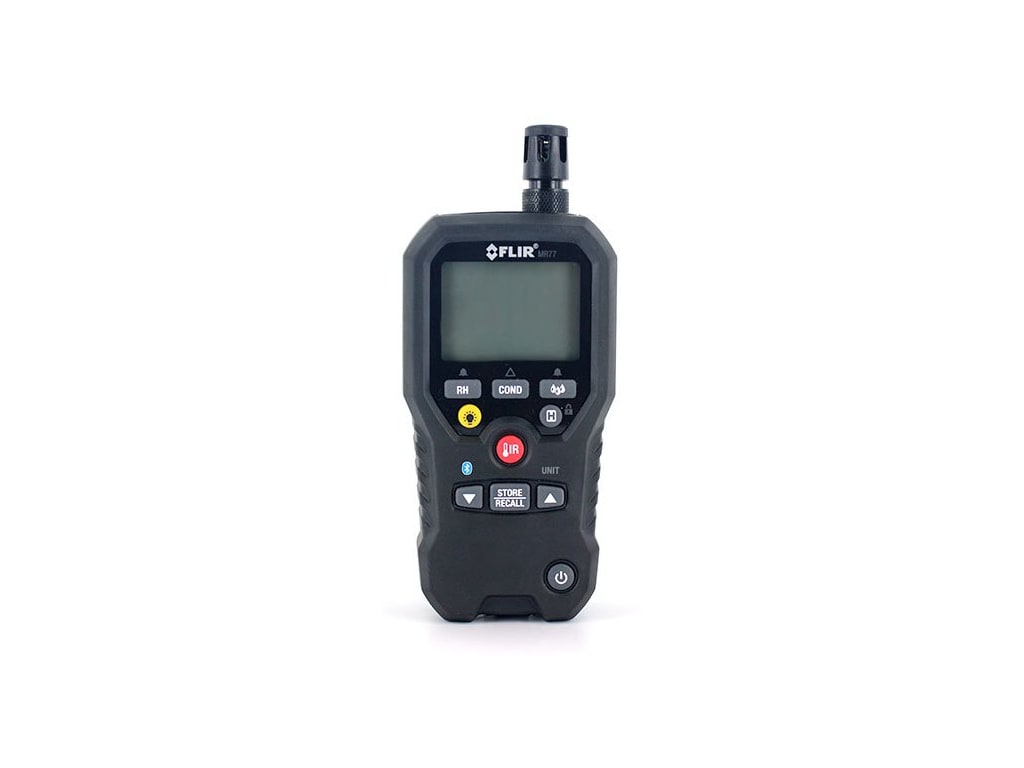 FLIR - MR77 Pin/Pinless/RH Moisture Meter - Bluetooth Connectivity with IR Thermometer