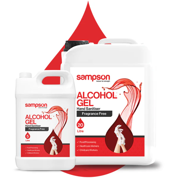 Sampson - Alcohol Gel Hand Sanitiser - Hand Hygiene - Image 3