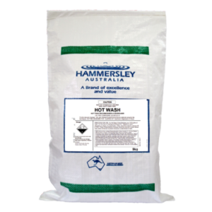 xxxxxHammersley – Hot Wash – Machine Parts Cleaning Powder – 25 kg Soft Pack – Hot Wash Parts Washer Degreaser