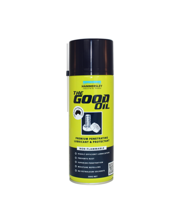 xxHammersley – The Good Oil – Non-Flammable Lubricant & Penetrant
