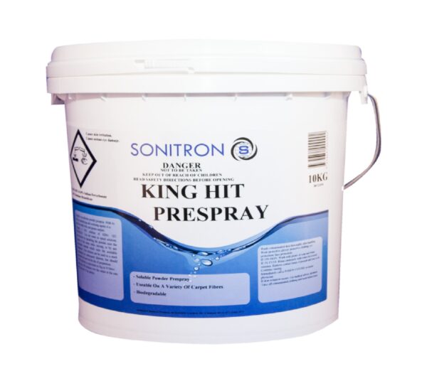 Sonitron King Hit Powdered Prespray – High-Performance Concentrated Carpet Cleaning Solution