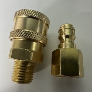 Quick Disconnect (QD) NPT 1/4" Brass - Premium Fittings