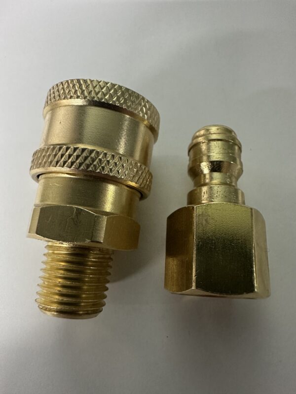 Quick Disconnect (QD) NPT 1/4″ Brass – Premium Fittings