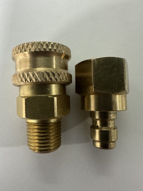 Quick Disconnect (QD) NPT 1/8″ Brass – Premium Fittings