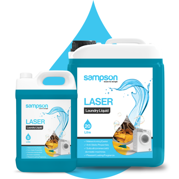 Sampson – Laser Premium Laundry Detergent – For All Laundry Applications