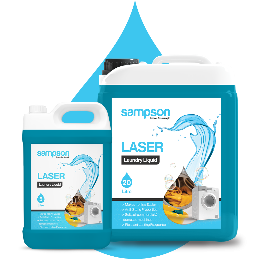 Sampson - Laser Premium Laundry Detergent - For All Laundry Applications