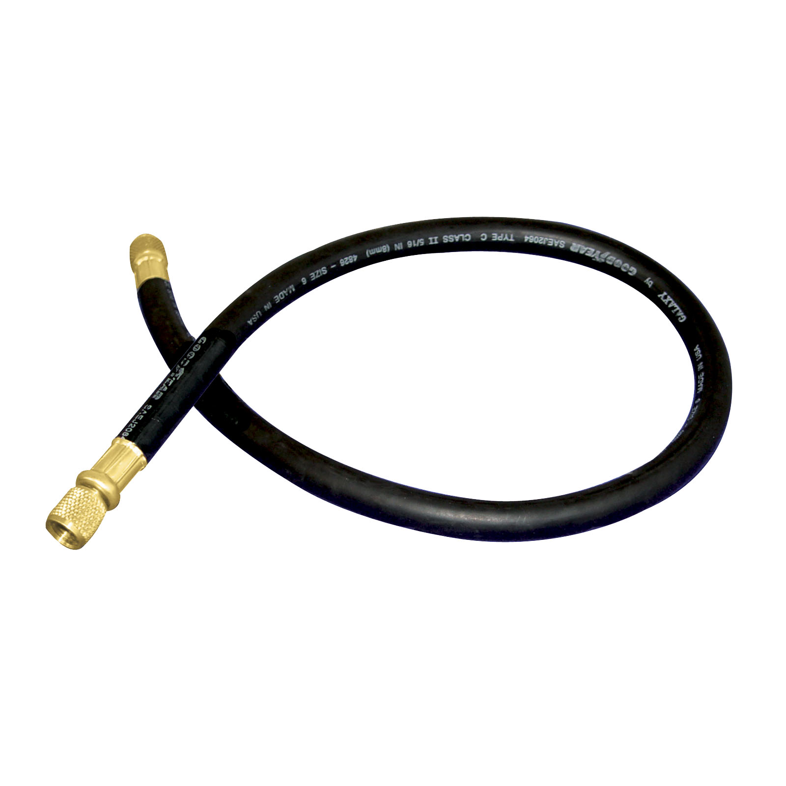 Mastercool - 941 Series 3/8" SAE Replacement Black Hose - High Pressure Hose