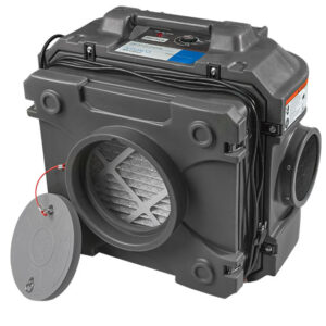 Fiberlock Negative Air Machine - HEPA Filtered, Variable Speed 250-500 CFM