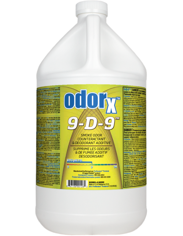 ODORx – 9-D-9 ODOUR COUNTERACTANT – Smoke Odour Neutraliser