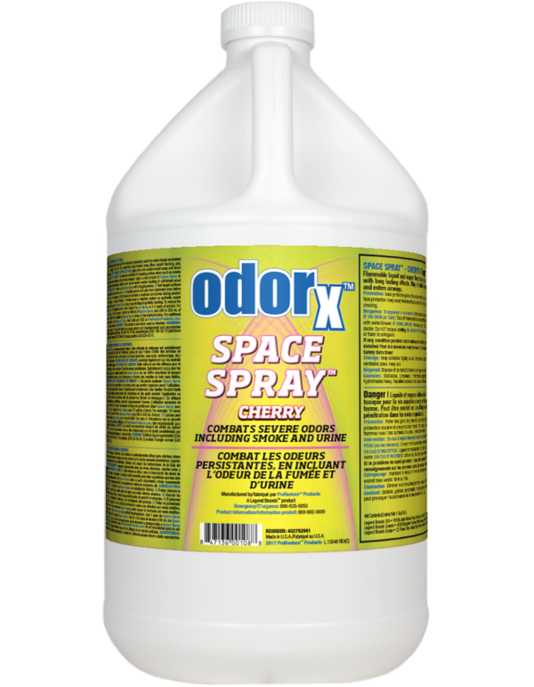 ODORx – SPACE SPRAY CITRUS LEMON – Industrial Odour Neutraliser