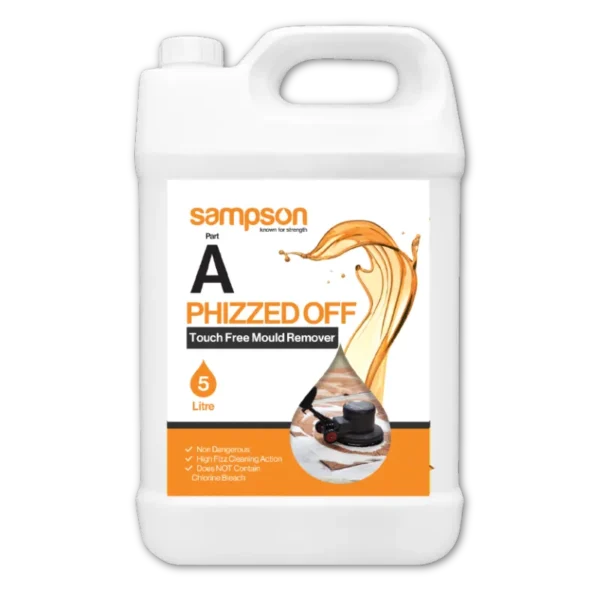 Sampson – Phizzed Off Mould and Mildew Cleaner Part A – Powerful Mould Remover