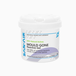 SAN-AIR - MOULD GONE GEL DIFFUSER - 75g - Airborne Mould and Bacteria Remover