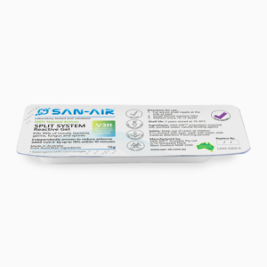 SAN-AIR - SPLIT SYSTEM GEL DIFFUSER - 15g - 10 Pack - AC Mould and Bacteria Remover
