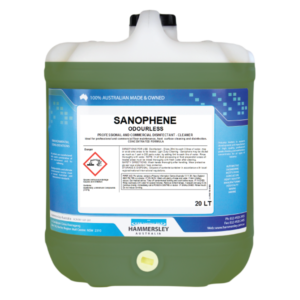 Hammersley Sanophene Odourless – Hospital Grade Cleaner, Disinfectant, Sanitiser & Deodoriser