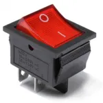 Steamvac - Rocker Switch 4 Pin with Light - Switch for Cleaning Machines