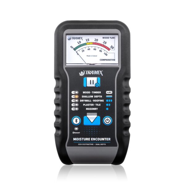 TRAMEX – ME5 Moisture Encounter Meter – Dual-Depth Surface & Core Detection