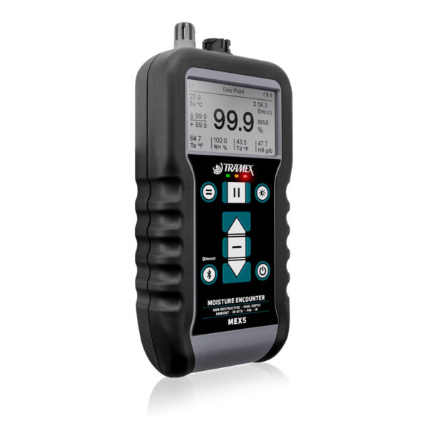 TRAMEX – MEX5 Moisture Encounter Meter – All-in-One Moisture, Temp & RH Scanner