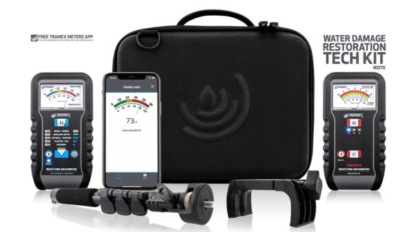 TRAMEX – WDTK Water Damage Restoration Tech Kit – Concrete & Building Moisture Detection
