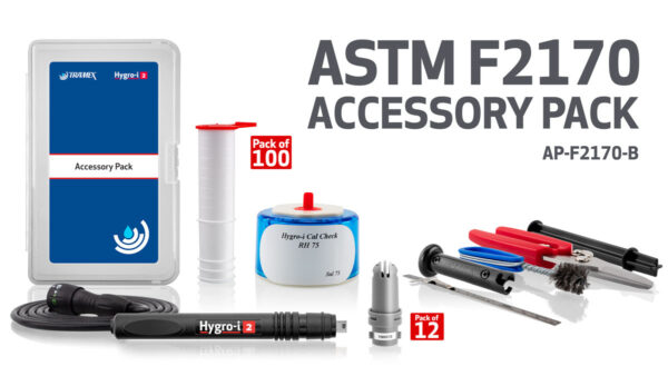 Tramex – AP-F2170 AP-F2170-B ASTM F2170 Accessory Pack – RH Testing Kit