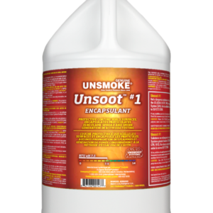 Unsmoke - 433502000 UNSOOT #1 ENCAPSULANT - Soot Sealer for Fire Restoration