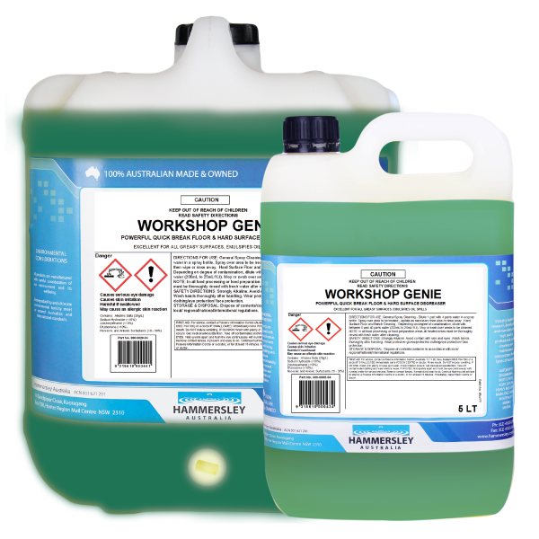 Hammersley Workshop Genie - Workshop Degreaser with Citrus