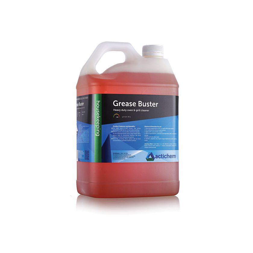 Actichem Grease Buster - Modern Heavy-Duty Oven & Grill Cleaner