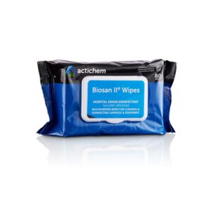 Actichem Biosan II Wipes - Innovative Hospital Grade Disinfectant Wipes