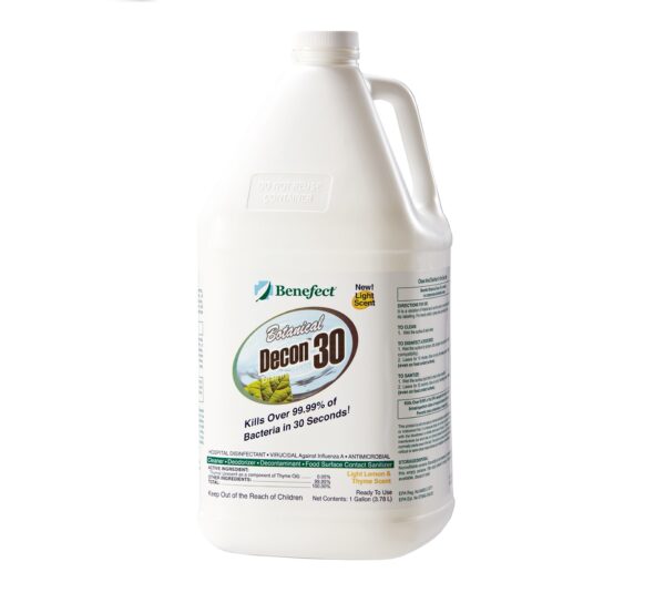 Benefect Decon 30 – Innovative One-Step Plant-Based Cleaning Disinfectant