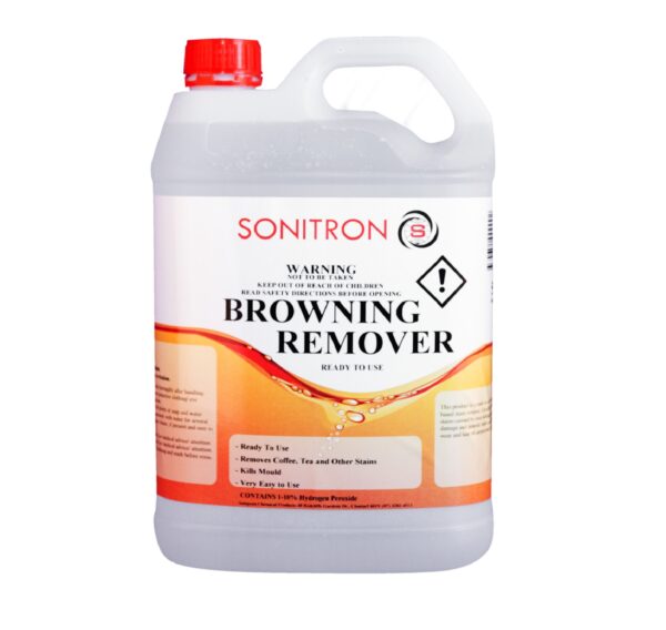 Sonitron Browning Remover RFU – Residue-Free Ready-to-use Oxidising Solution